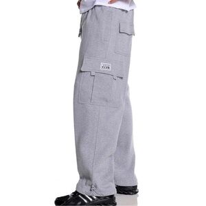 grey pro club sweatpants